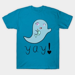 Cute Ghostie! Yay! T-Shirt